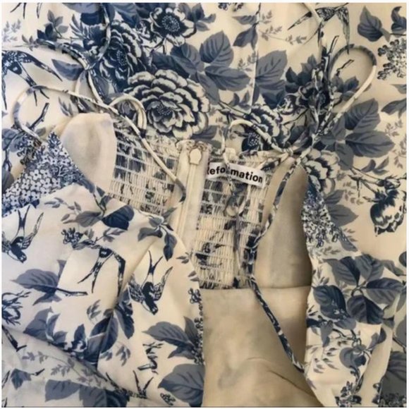 Reformation Juliette Dress - Pompadour - Picture 8 of 10